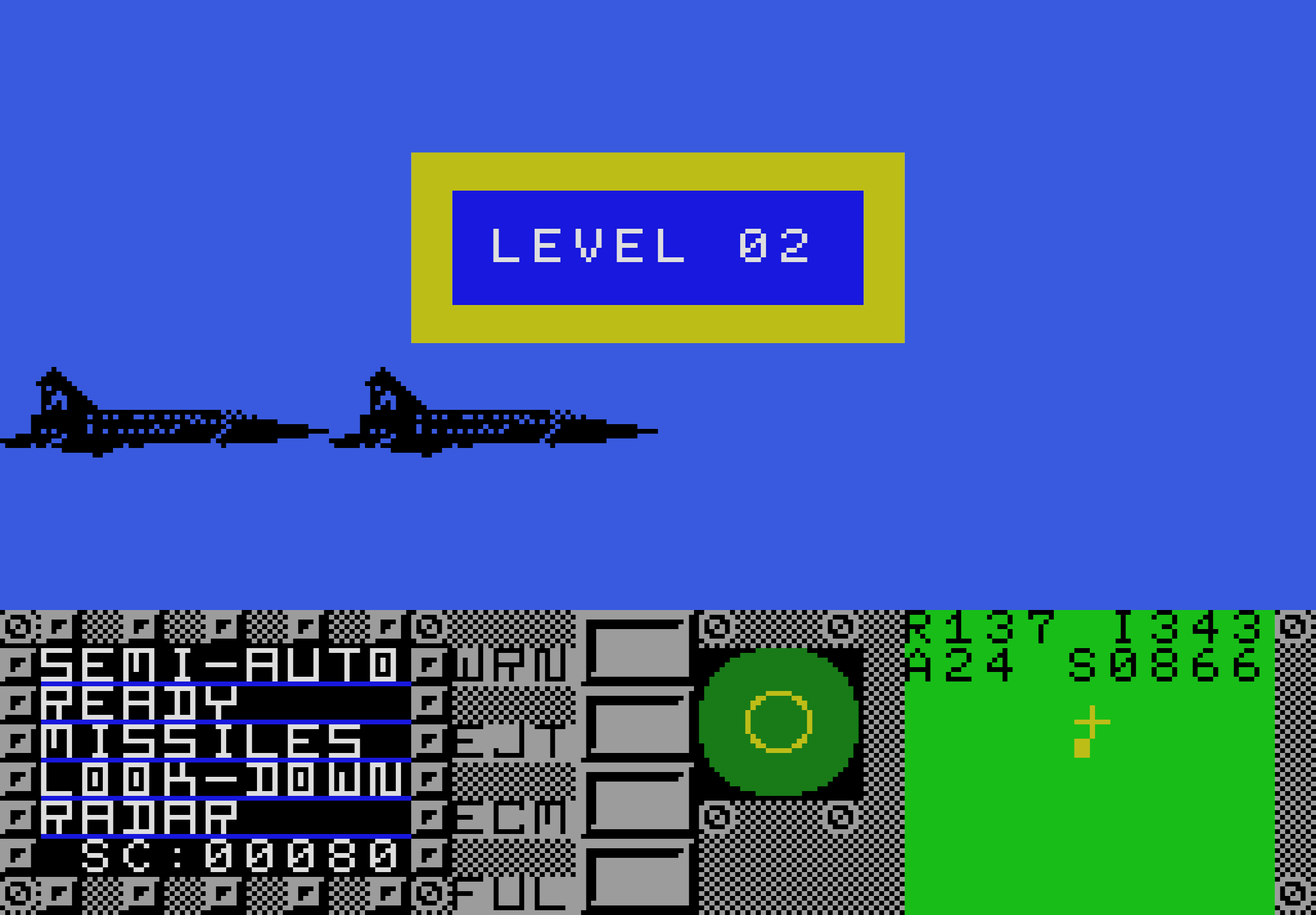 F-16 FIGHTER Sega Master System Eur