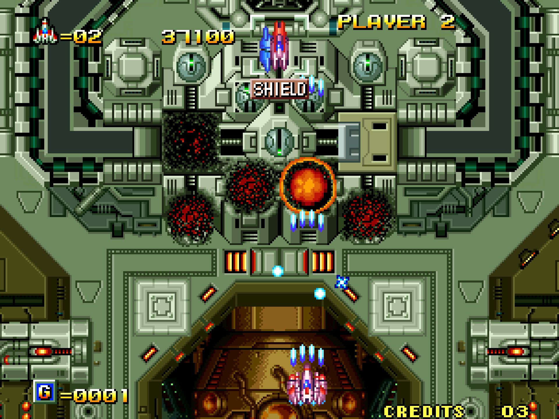 Neo Geo MVS Alpha Mission II (PAL) - Jeu Testé Et Fonctionnel