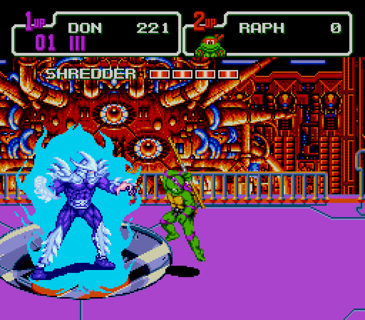 Jeu Sega Megadrive : Teenage Mutant Hero Turtles - The Hyperstone Heist | Cartouche Seule, Bon état, PAL